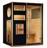 Infrarood + kachel Sauna Omega L - 150x130x190 cm